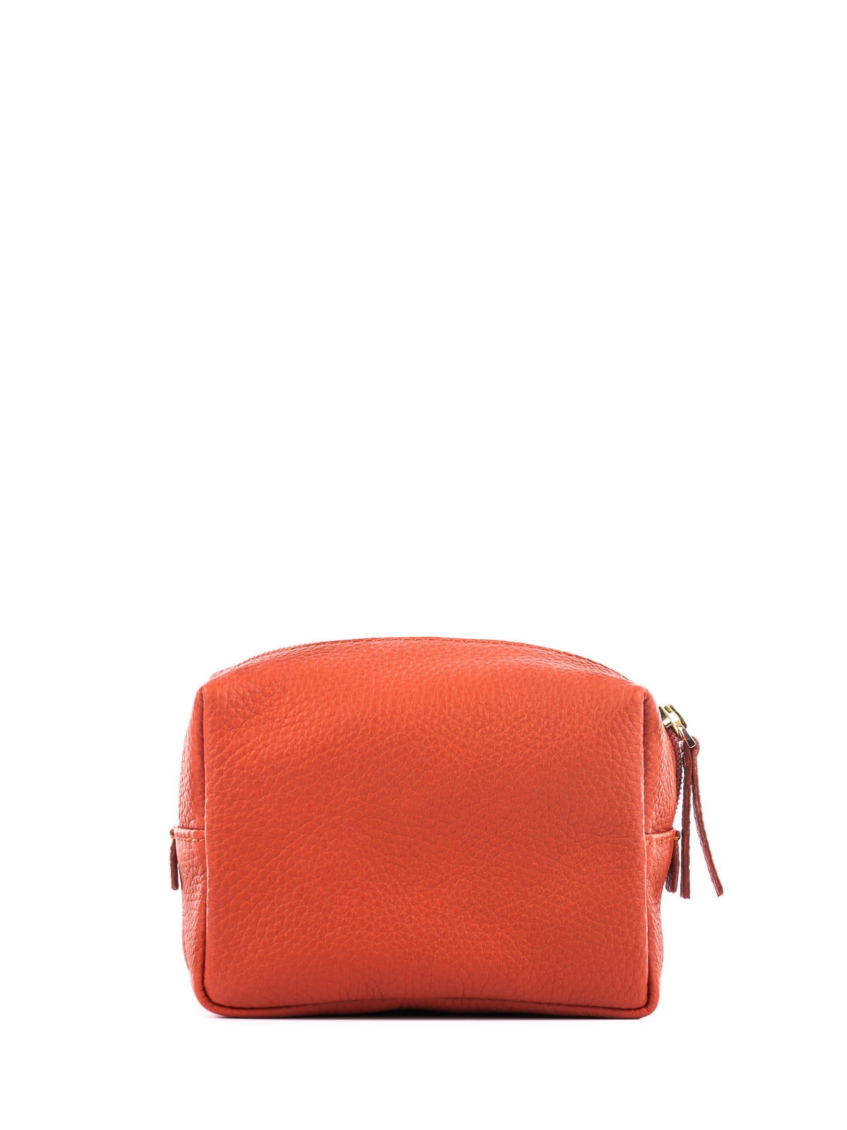 MINI TILLY pomarańczowa skórzana kosmetyczka damska.JPG