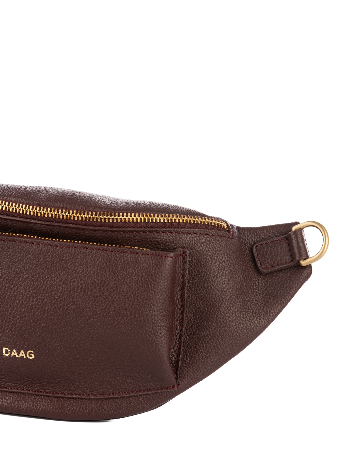 LARISSA śliwkowa skórzana duża damska nerka saszetka torebka.jpg