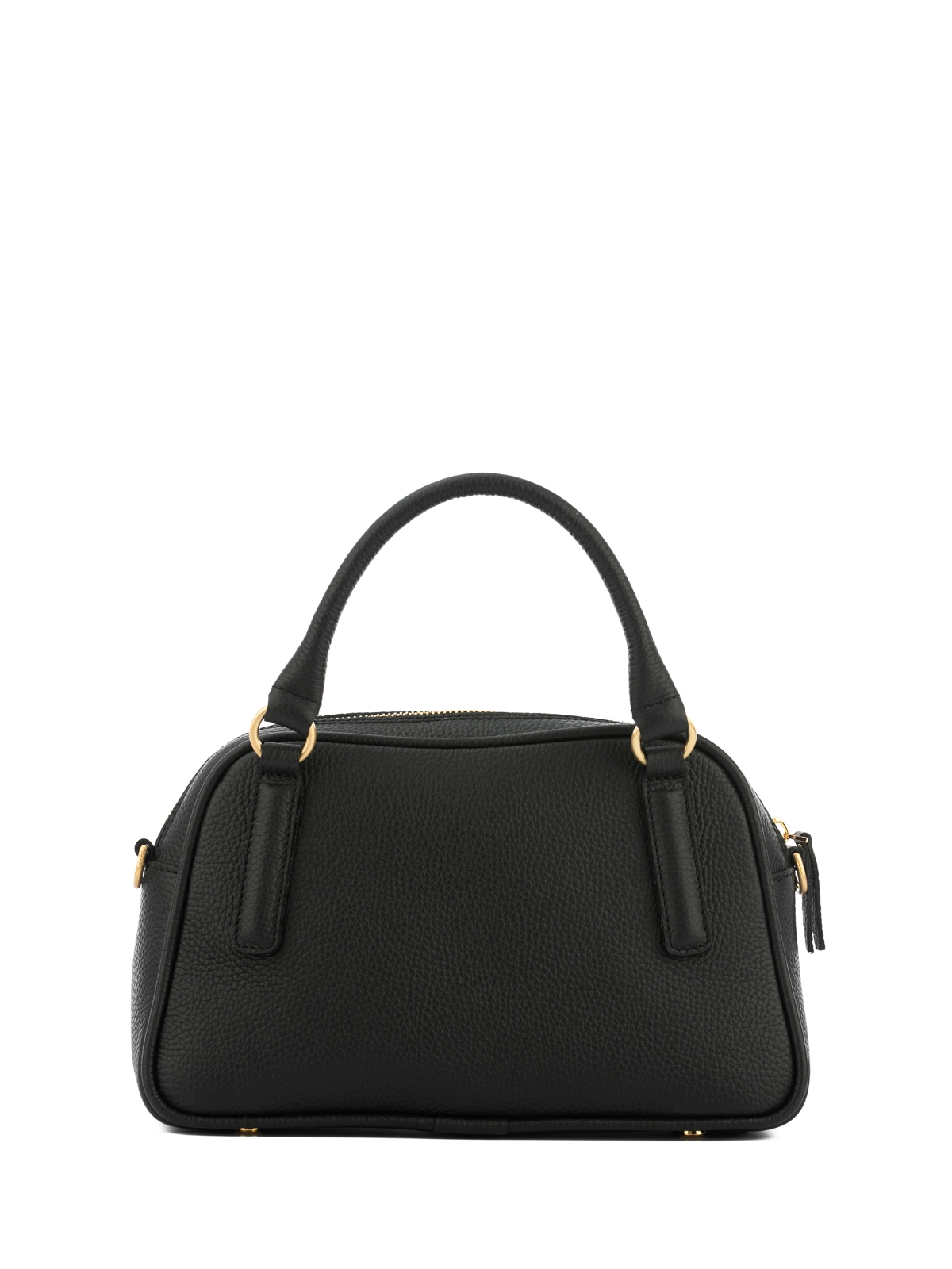 MINI CASSIE czarna groszek skórzana torebka damska listonoszka torba na ramię.jpg