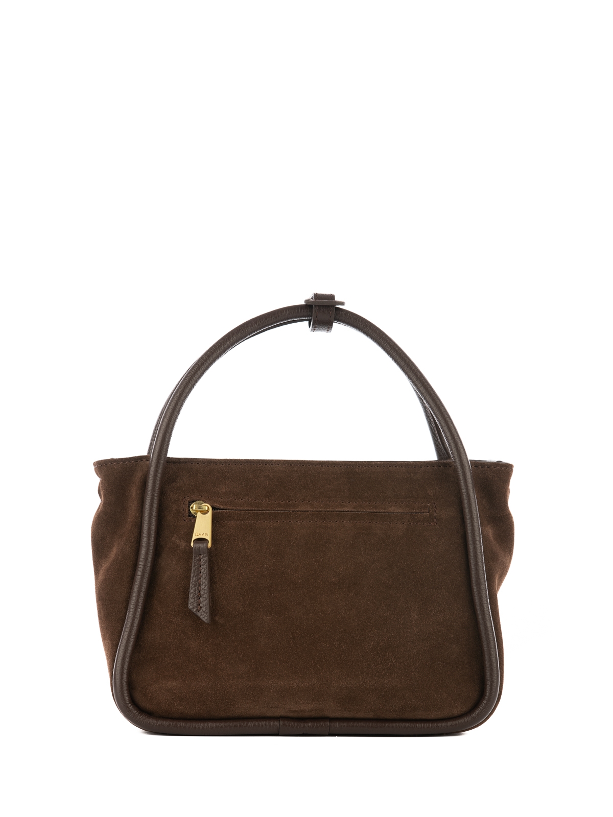 MINI GULIETTA zamsz czekoladowy skórzana torebka damska listonoszka torba na ramię.jpg