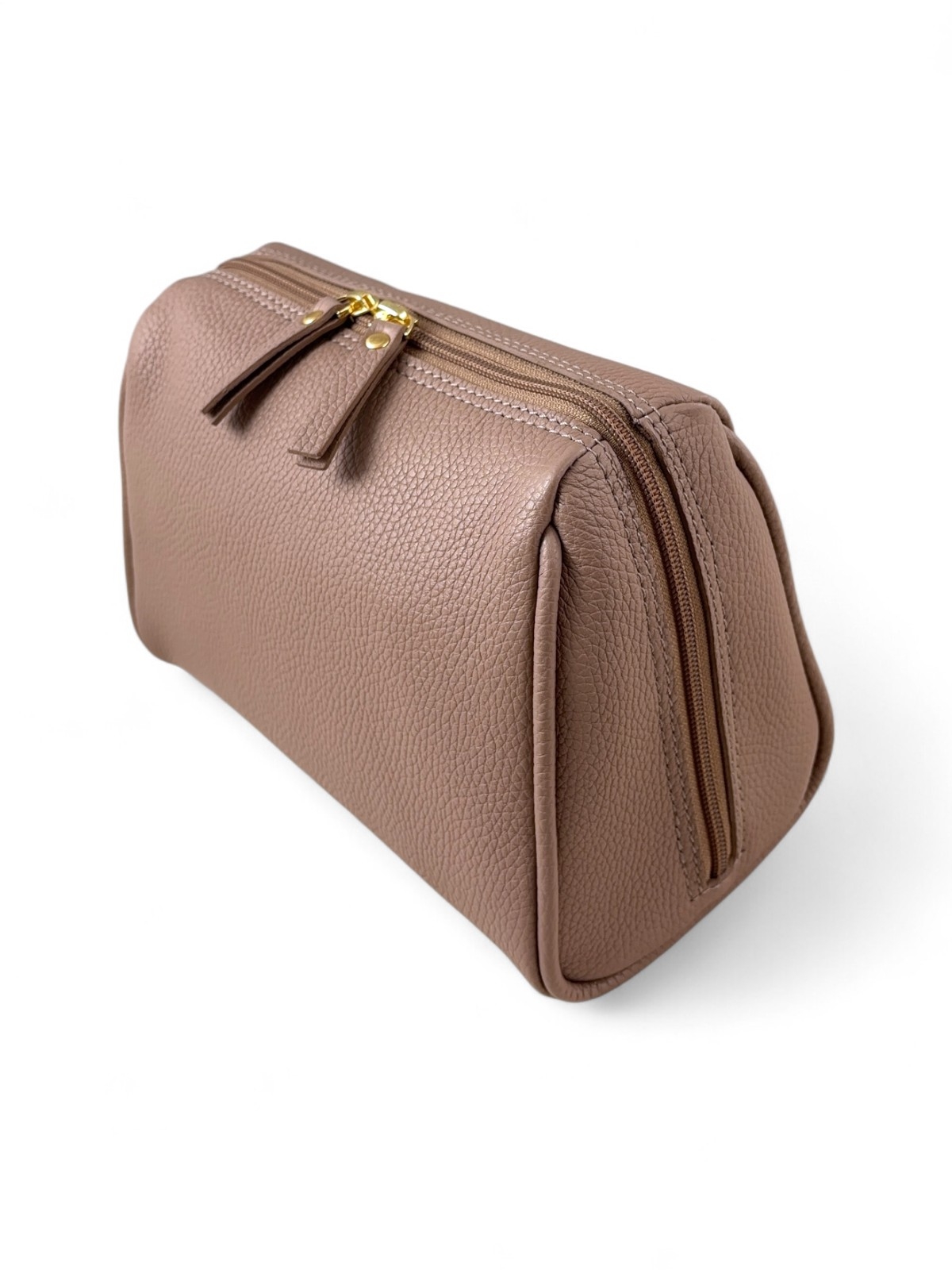 KELLY rose taupe skórzana kosmetyczka damska.jpg