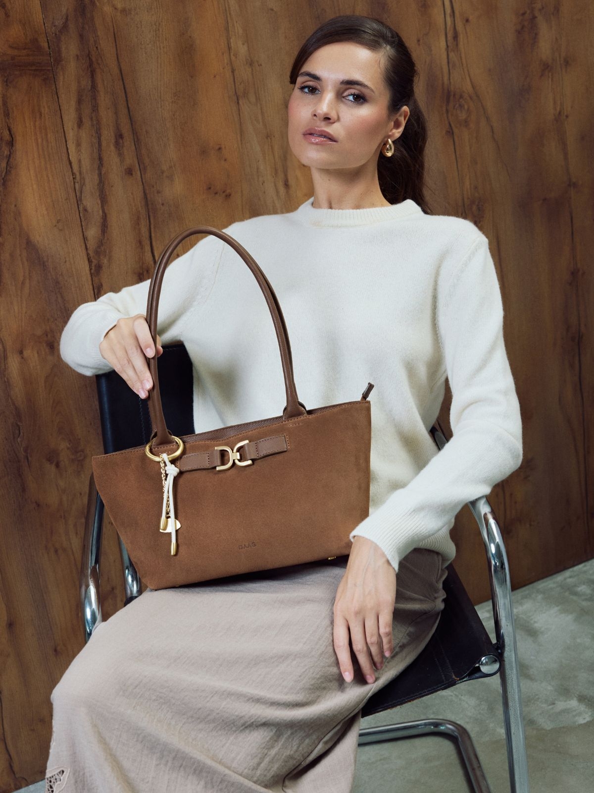 HAZEL zamsz koniak skórzana torebka damska torba na ramię.jpg