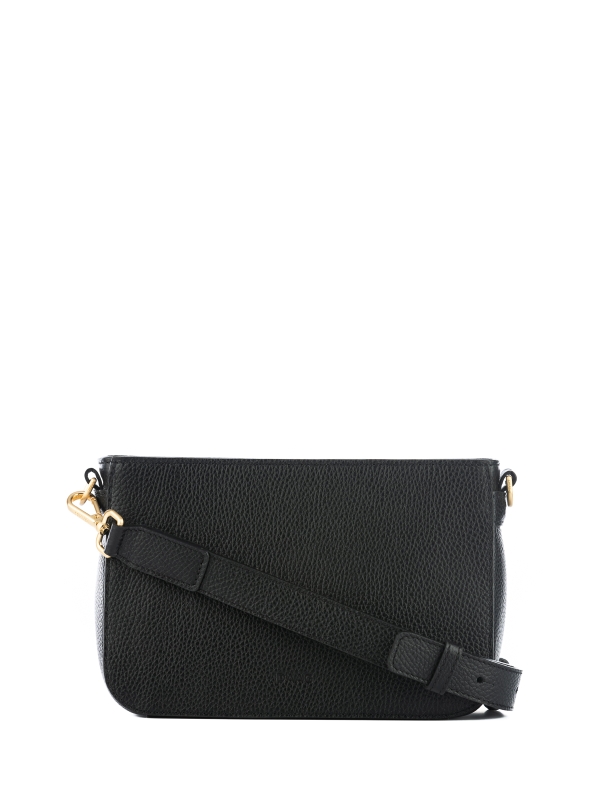 DORA czarna groszek skórzana torebka damska listonoszka torba na ramię somethingwhite.jpg