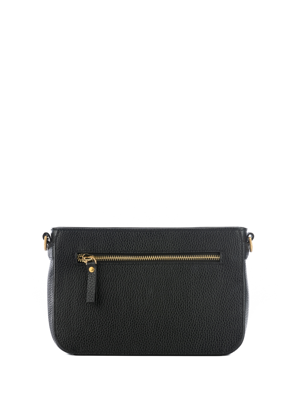 DORA czarna groszek skórzana torebka damska listonoszka torba na ramię somethingwhite.jpg