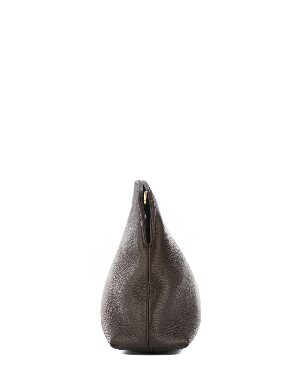 NINA czekoladowy groszek skórzana torebka damska listonoszka torba na ramię somethingwhite.jpg