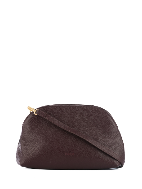 NINA bordowy groszek skórzana torebka damska listonoszka torba na ramię somethingwhite.jpg