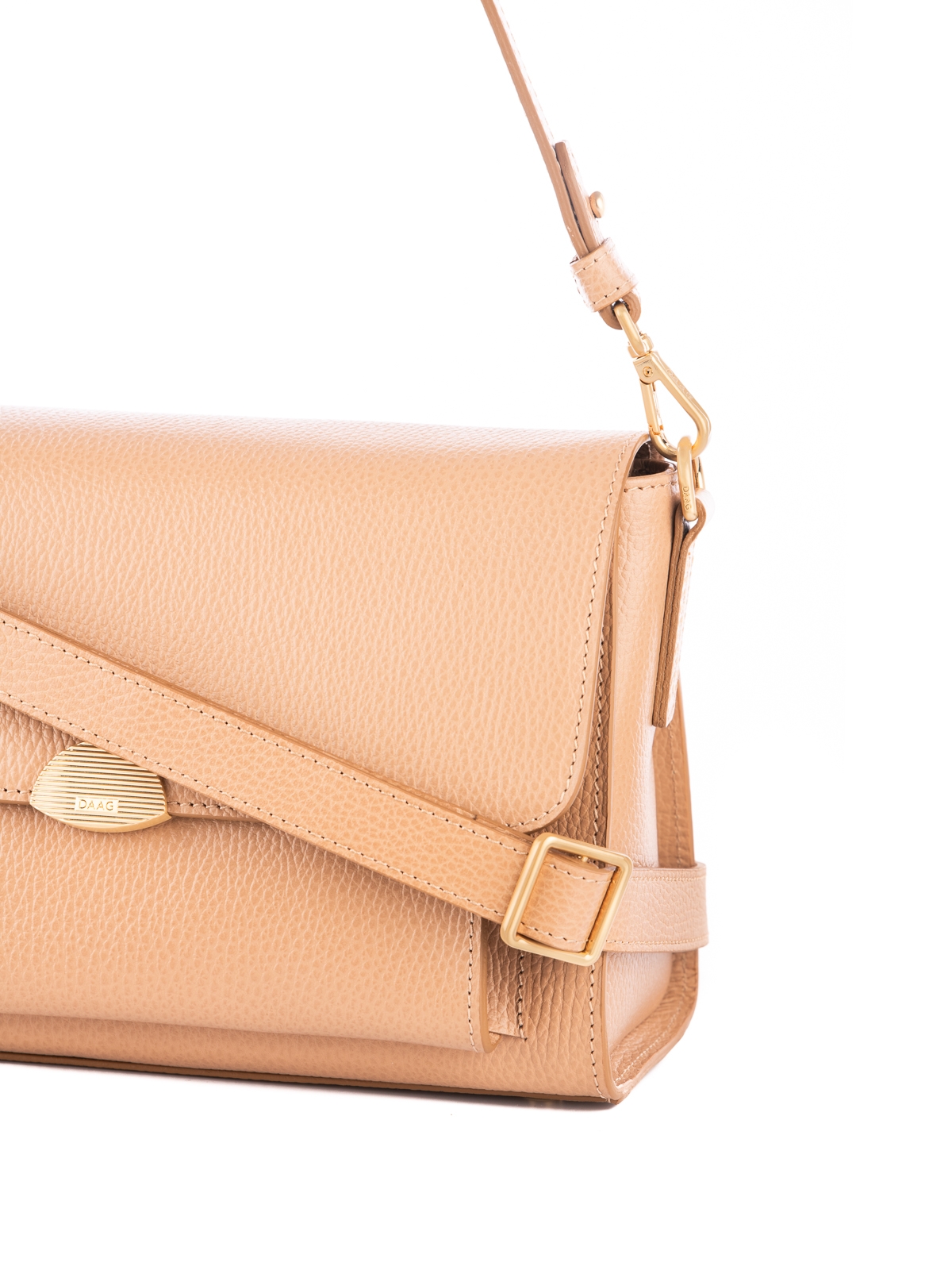 ISMENE beżowa latte groszek skórzana torebka damska.jpg