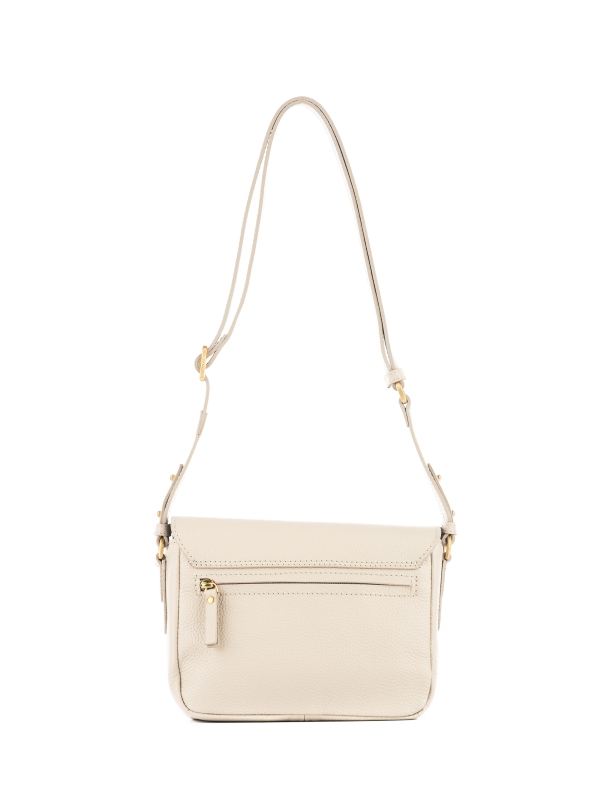 MINI EMMANUELA j. beż skórzana torebka damska listonoszka torba na ramię.jpg