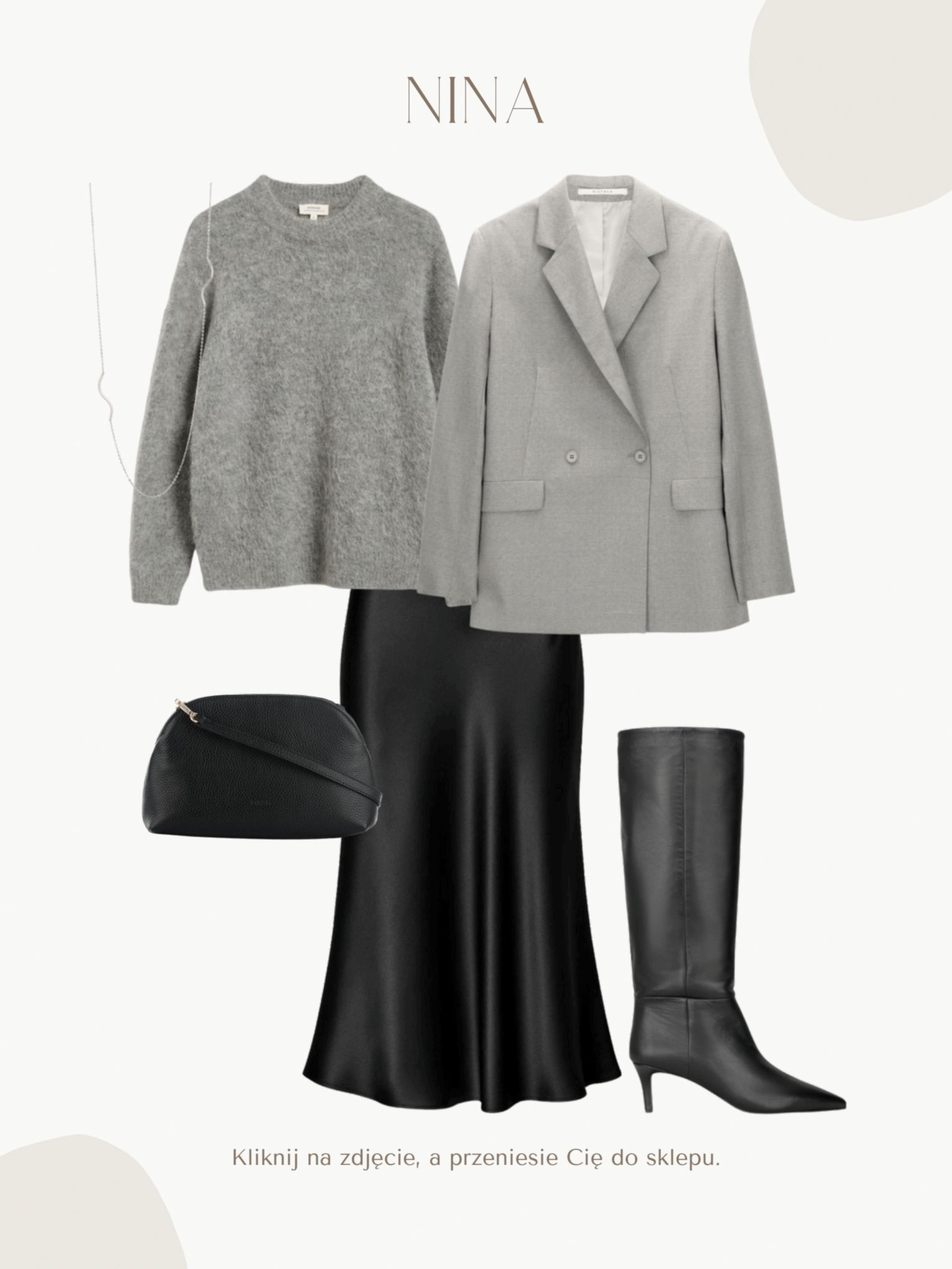 NINA czarny groszek skórzana torebka damska listonoszka torba na ramię somethingwhite (4).jpg