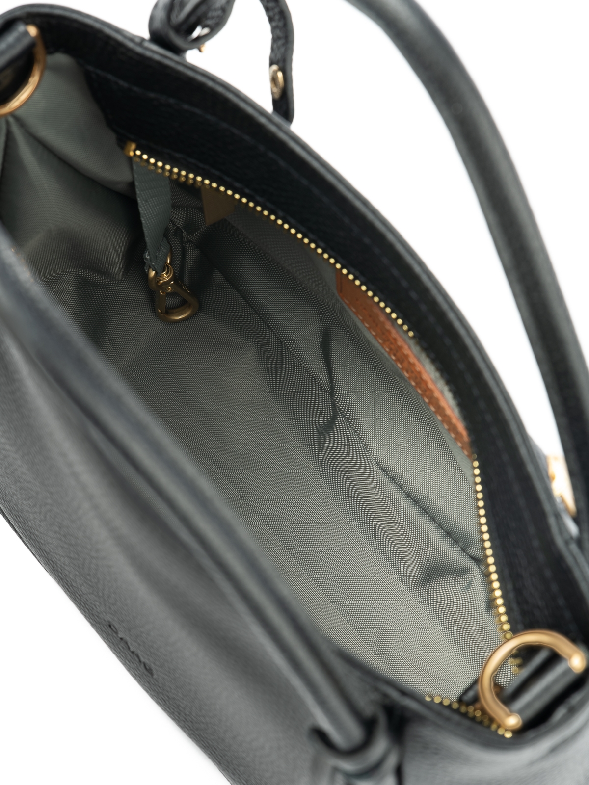 MINI GULIETTA czarny groszek skórzana torebka damska listonoszka torba na ramię.jpg