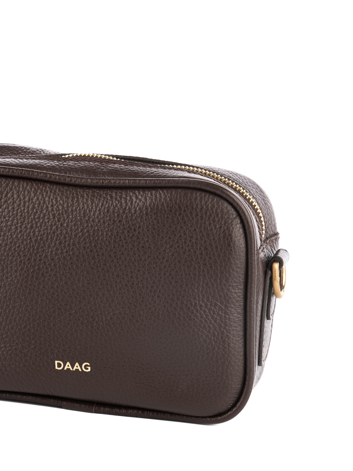 BETTY czekoladowa mała skórzana torebka damska listonoszka.jpg