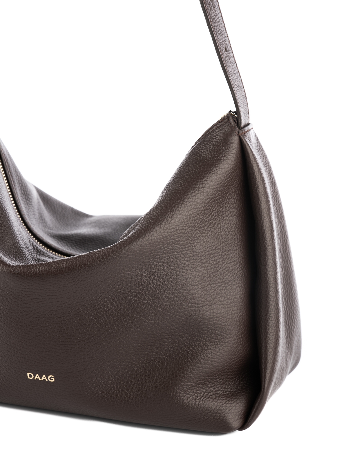 FLORENCE czekoladowy groszek skórzana torebka damska listonoszka torba na ramię.jpg