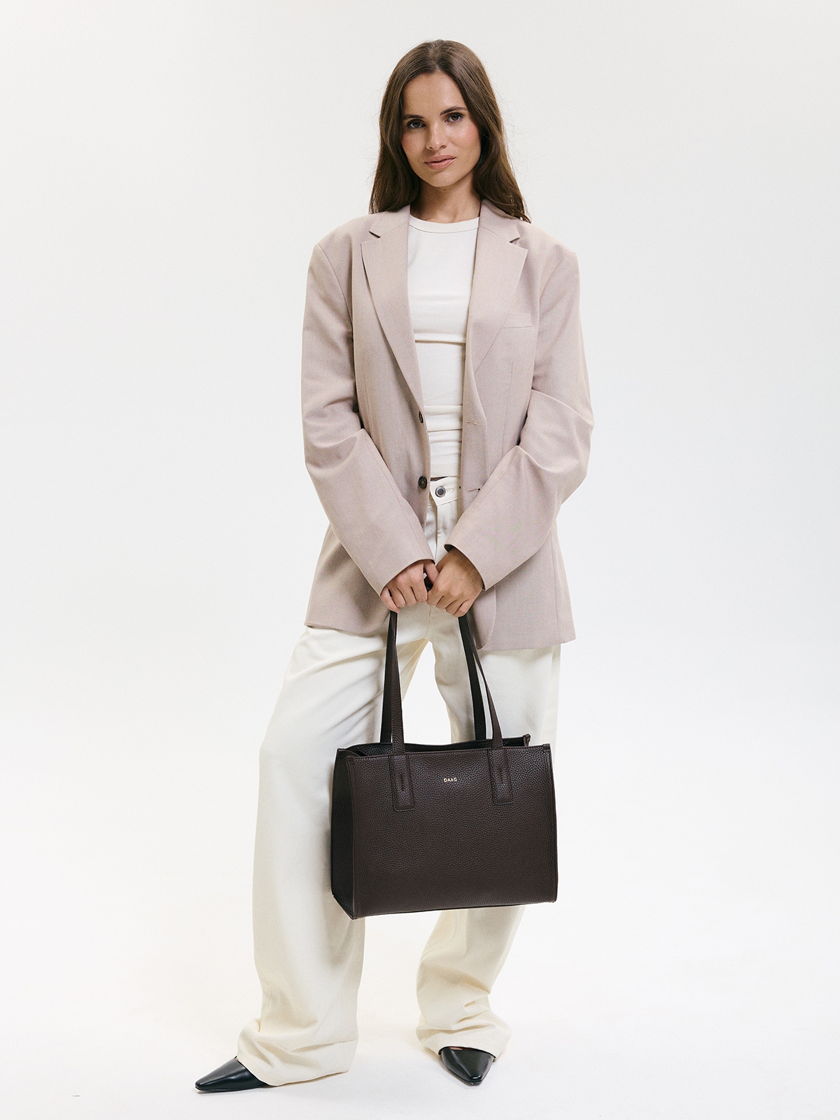 MINI HERMIONA czekoladowa skórzana torba shopper damska shopperka.jpg