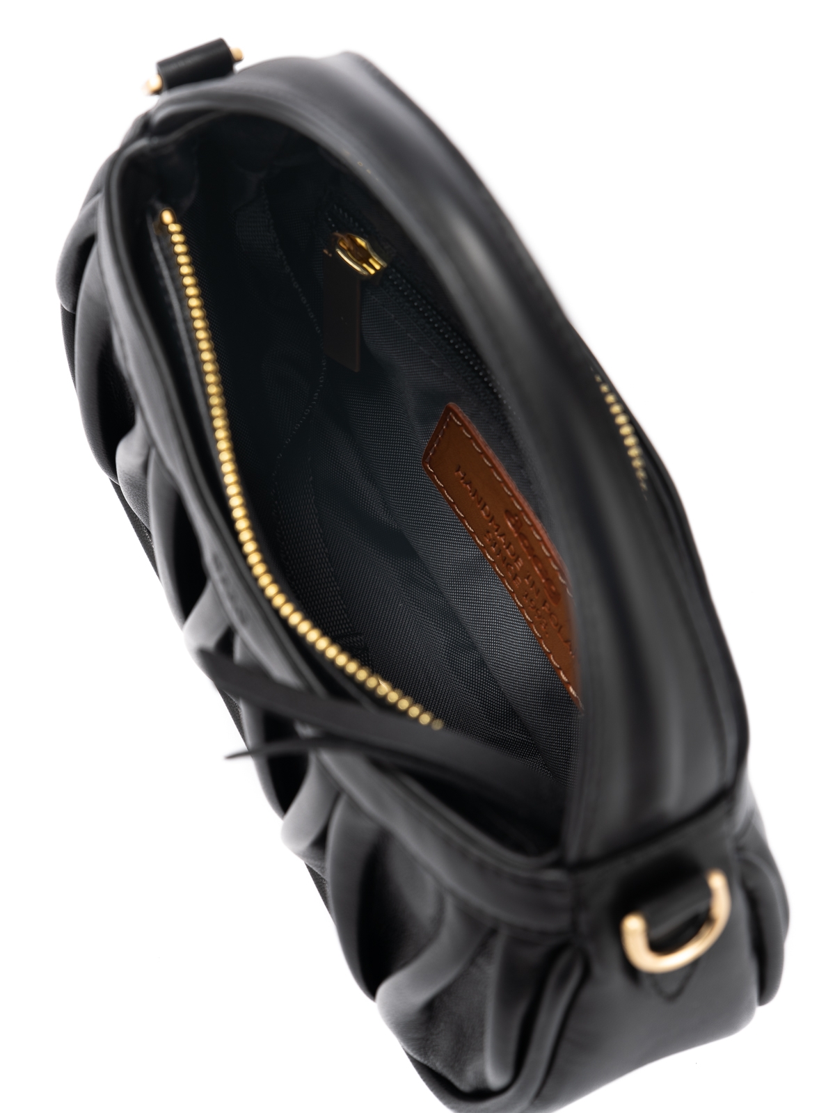 MURIEL czarna skórzana torebka damska wieczorowa.jpg