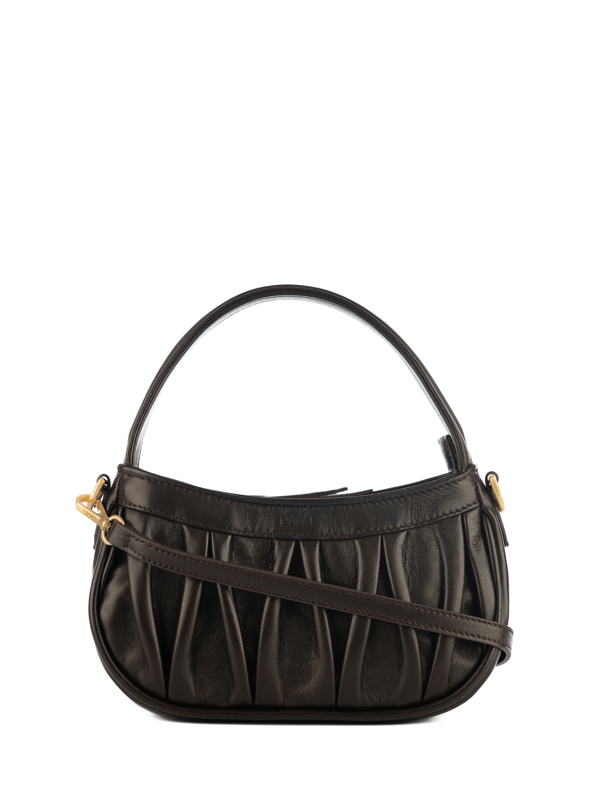 MURIEL czekoladowa skórzana torebka damska wieczorowa.jpg