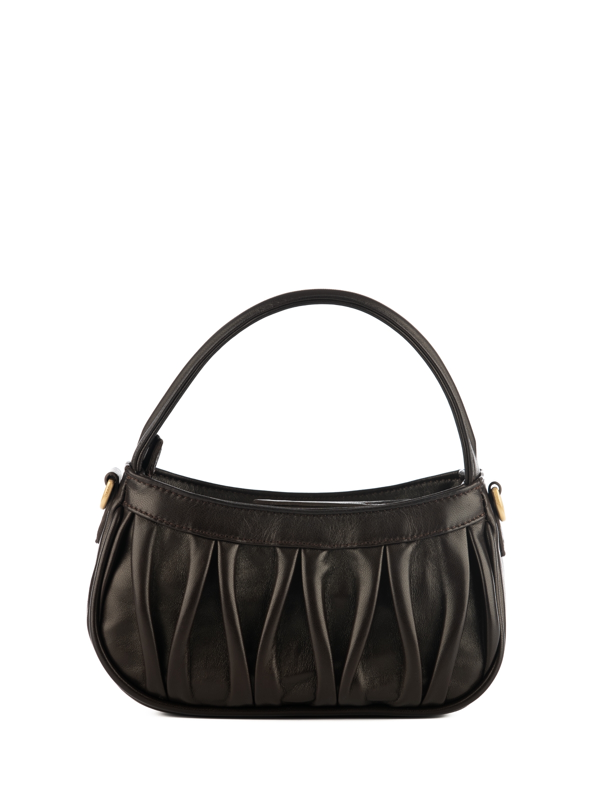 MURIEL czekoladowa skórzana torebka damska wieczorowa.jpg