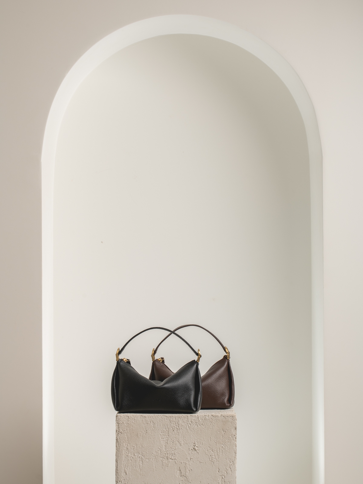 SIMONE czekoladowa skórzana torebka damska mała.jpg