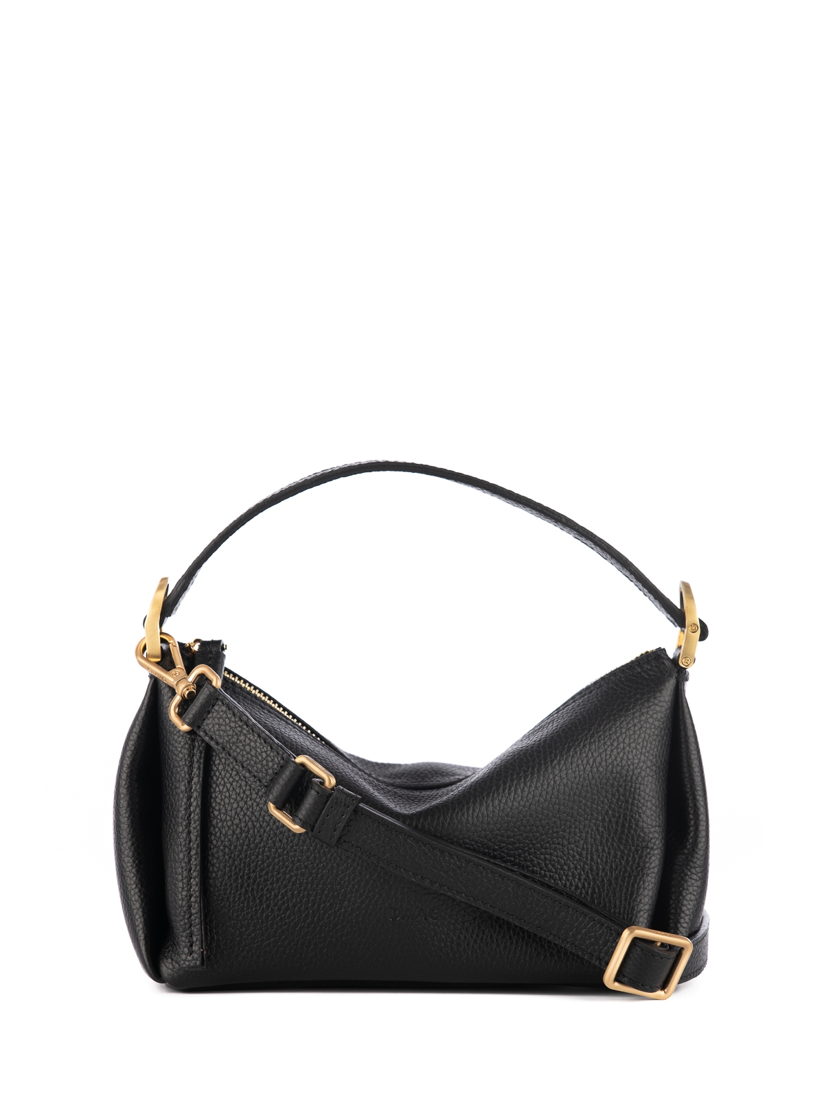 SIMONE czarna skórzana torebka damska mała.jpg