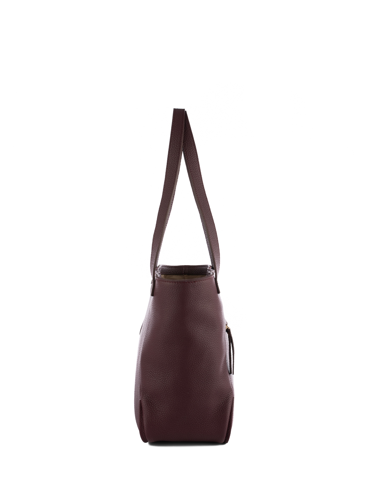 MARCELLA śliwkowa skórzana torba shopper damska shopperka.jpg