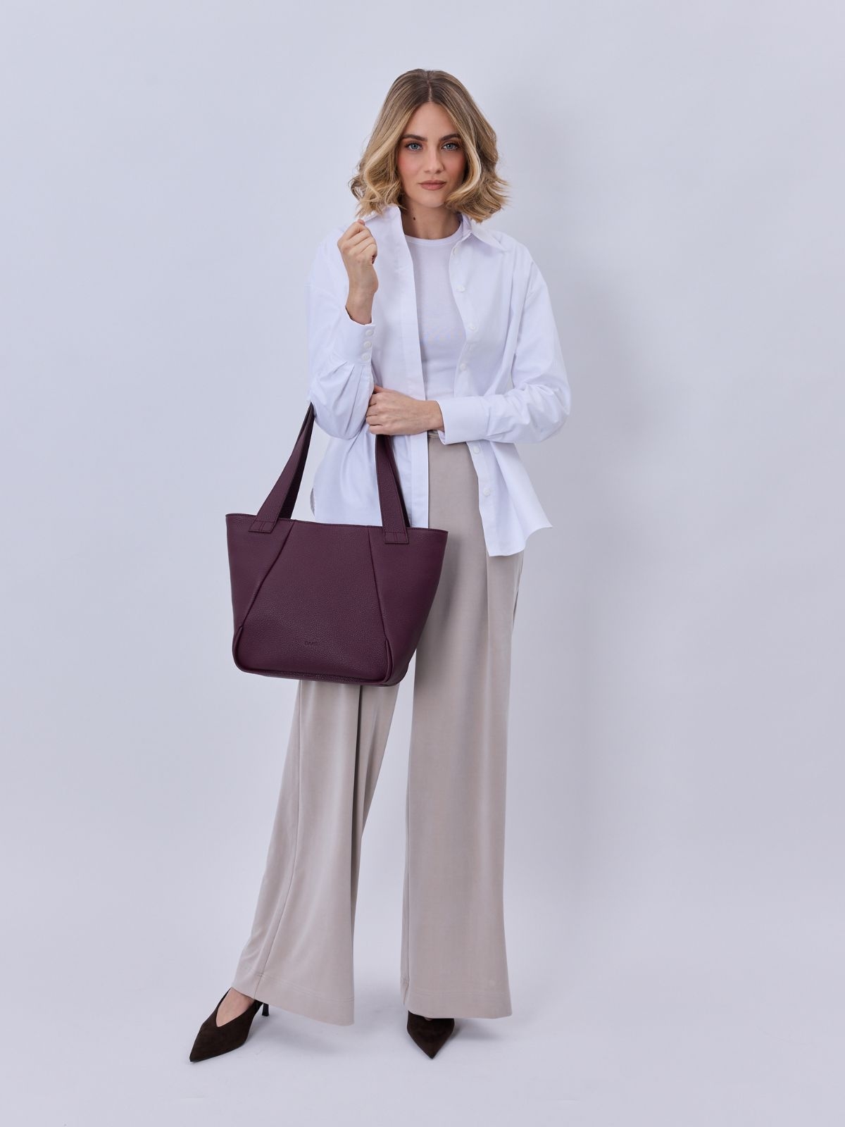 MARCELLA śliwkowa skórzana torba shopper damska shopperka.jpg