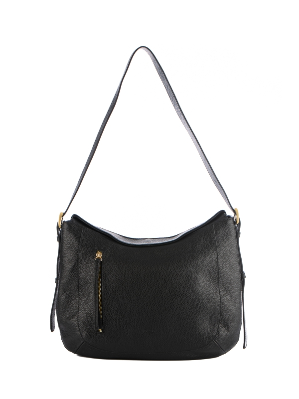 MONA czarna skórzana torebka damska listonoszka torba na ramię.jpg