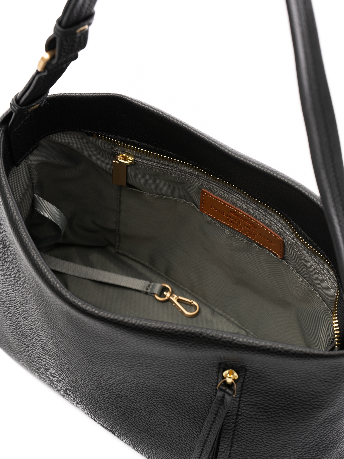 JOLIE czarna skórzana torebka damska listonoszka torba na ramię.jpg