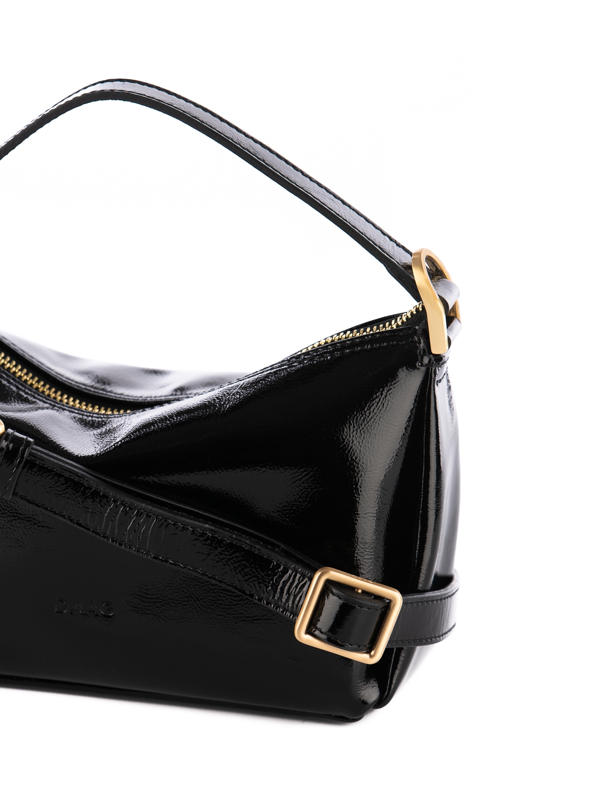 SIMONE czarna błyszcząca skórzana torebka damska mała.jpg