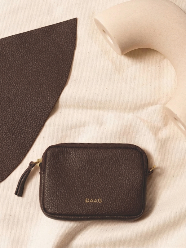 VICKI czekoladowa groszek skórzane etui kosmetyczka zero waste.jpg