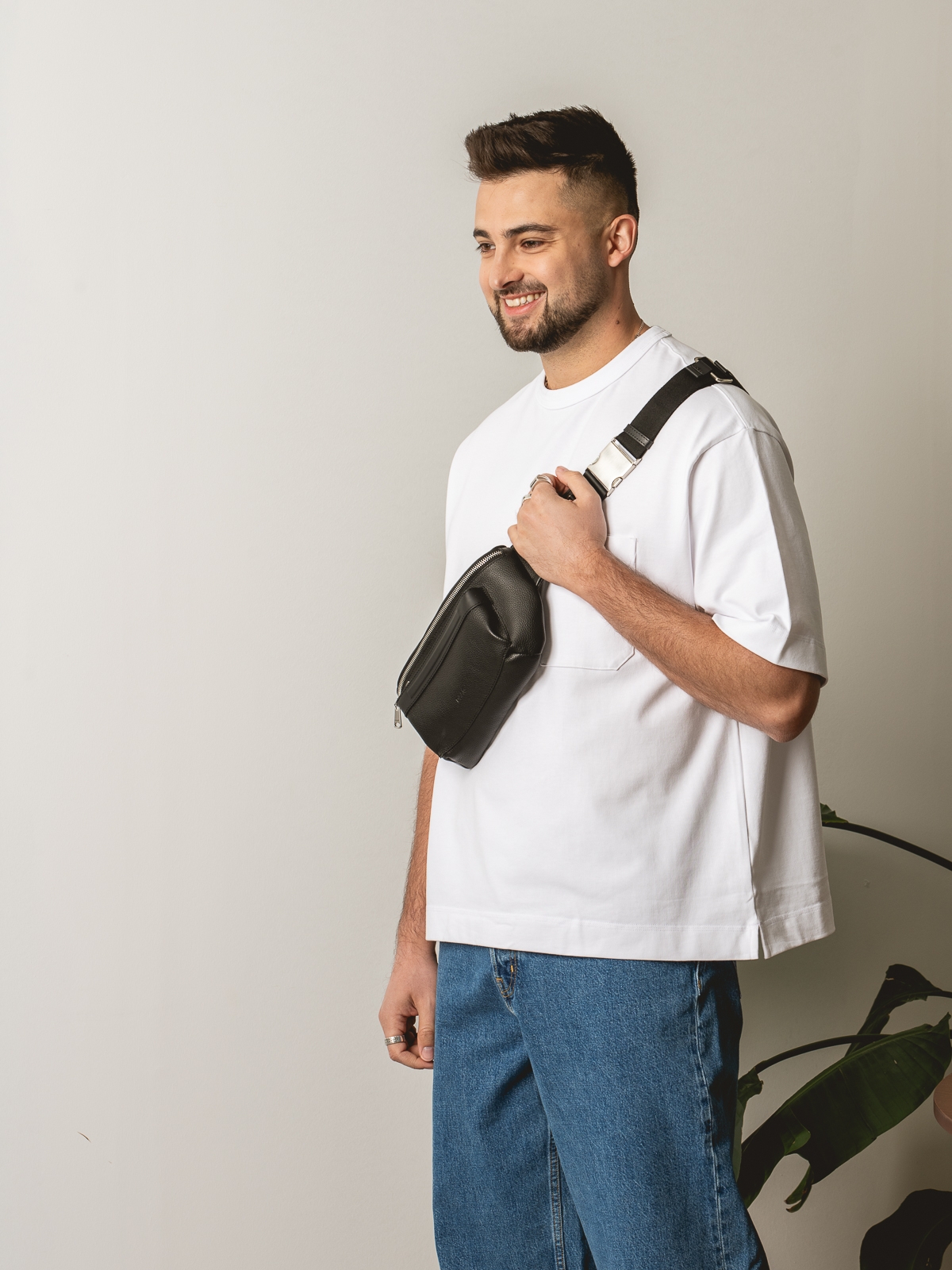 ALAN czarna skórzana męska nerka saszetka torba.jpg