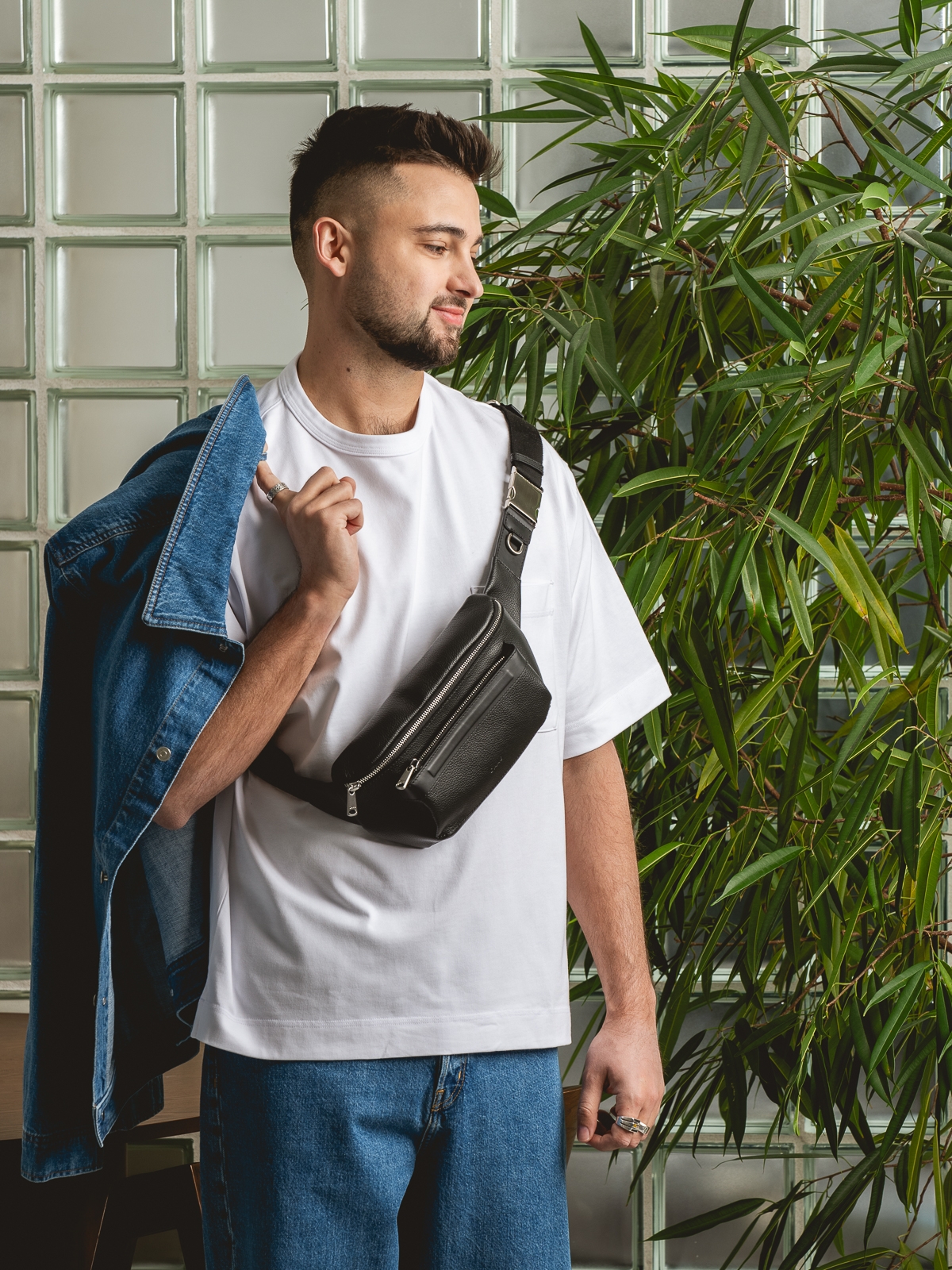 ALAN czarna skórzana męska nerka saszetka torba.jpg