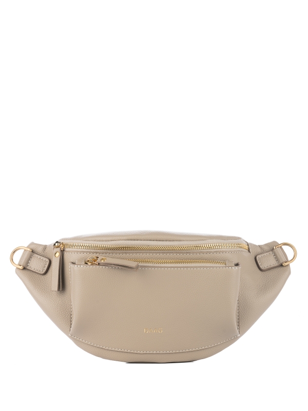 LARISSA zimny beż skórzana duża damska nerka saszetka torebka.jpg