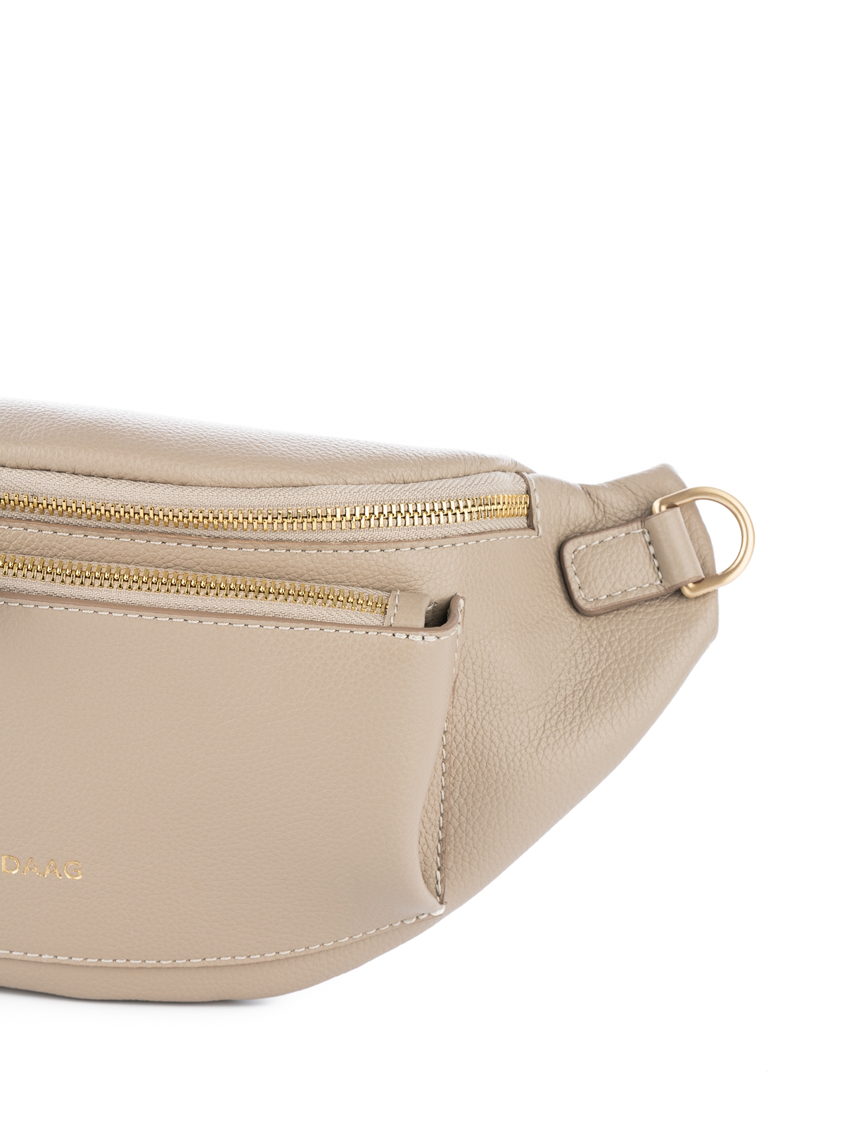 LARISSA zimny beż skórzana duża damska nerka saszetka torebka.jpg