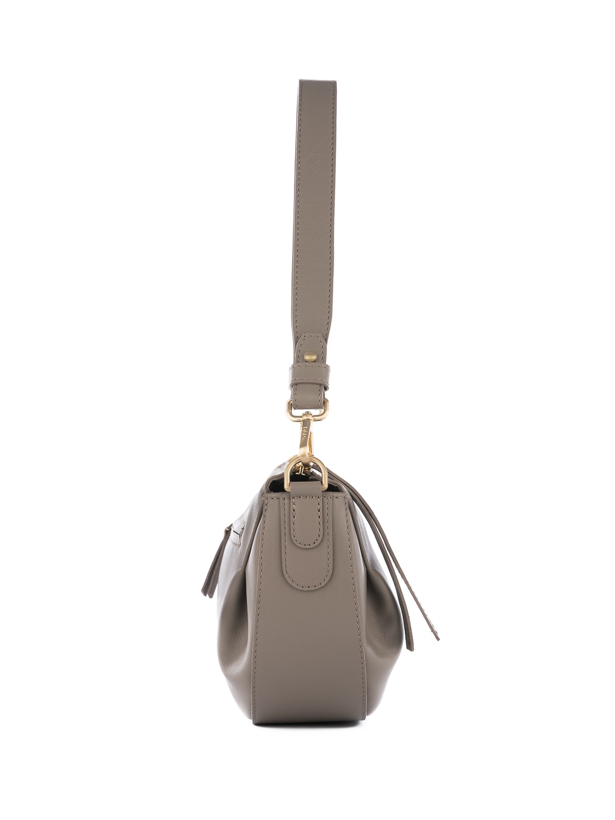 PENELOPE zimny beż gładka skórzana torebka damska listonoszka torba na ramię.jpg