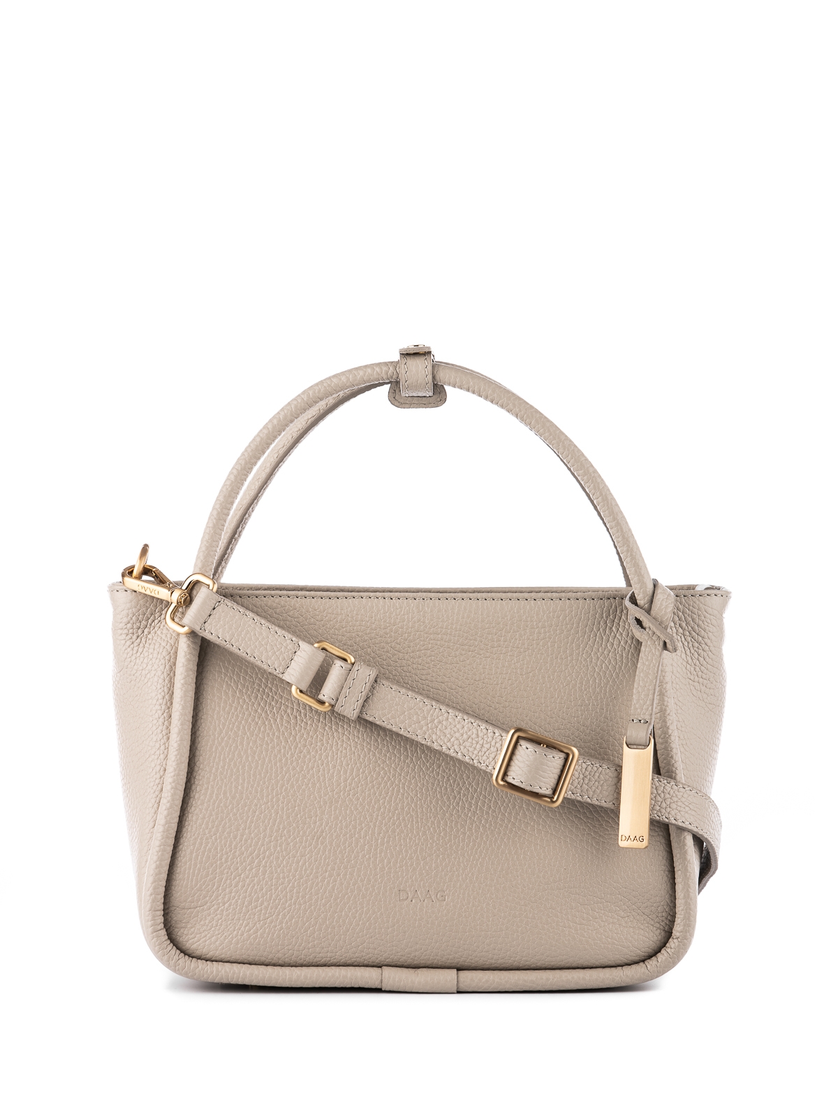 MINI GULIETTA nude groszek skórzana torebka damska listonoszka torba na ramię.jpg