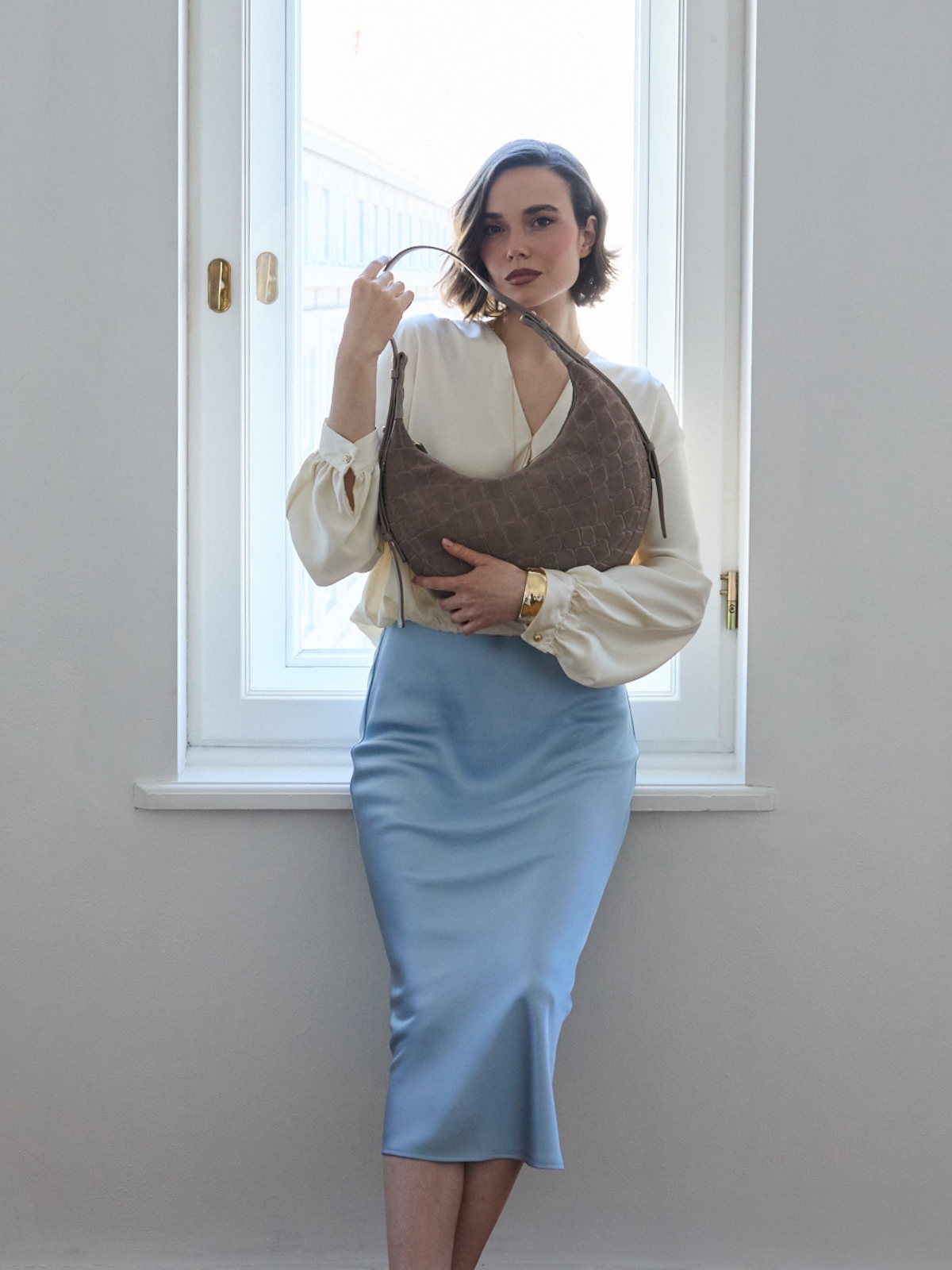 KAYLA zamsz jasny taupe croco skórzana torebka damska torba na ramię.jpg