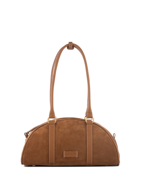 TERRA zamsz koniak skórzana torebka damska bagietka lgs.jpg