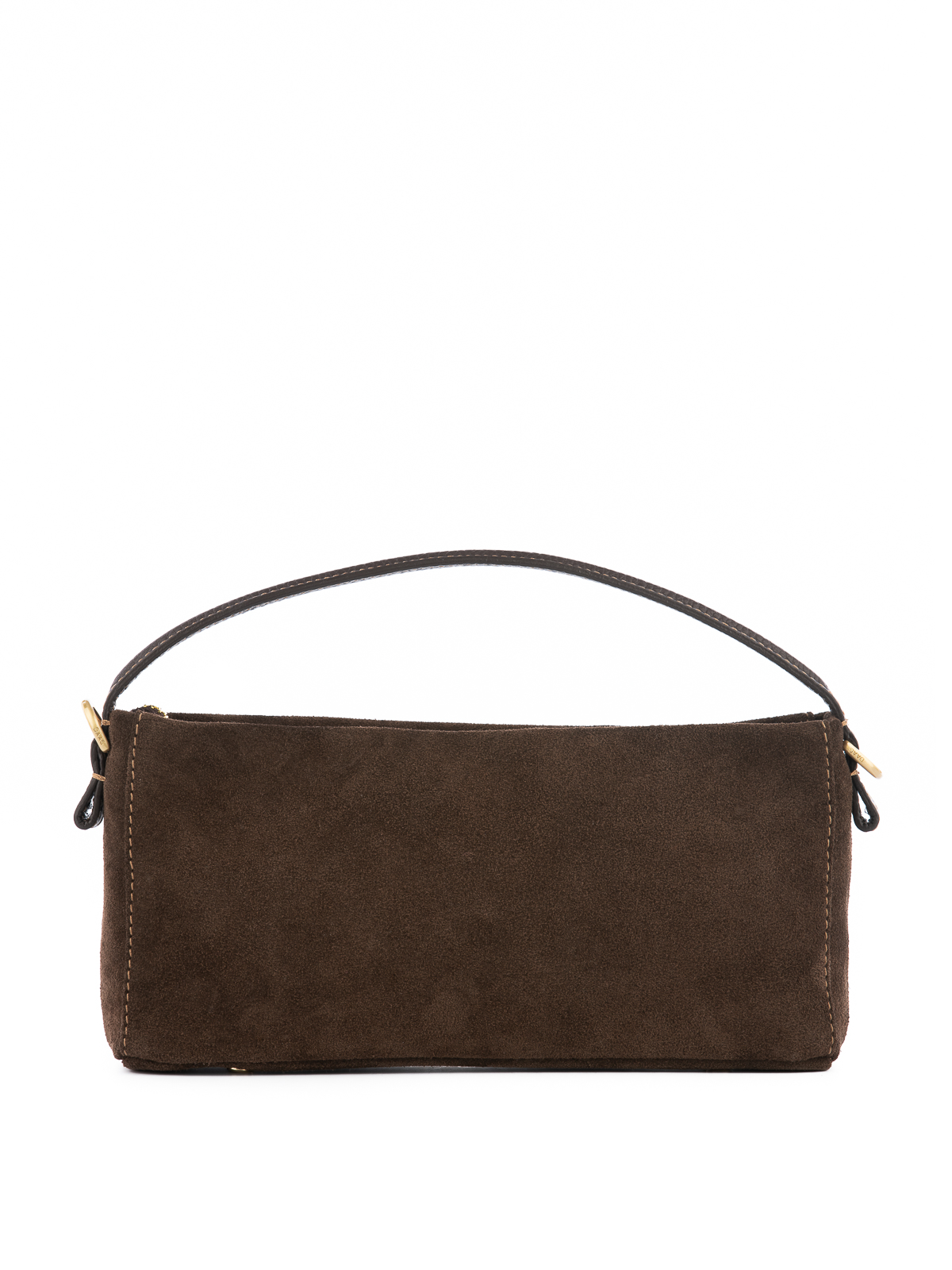 ECLAT zamsz czekoladowy skórzana torebka damska kopertówka lgs.jpg