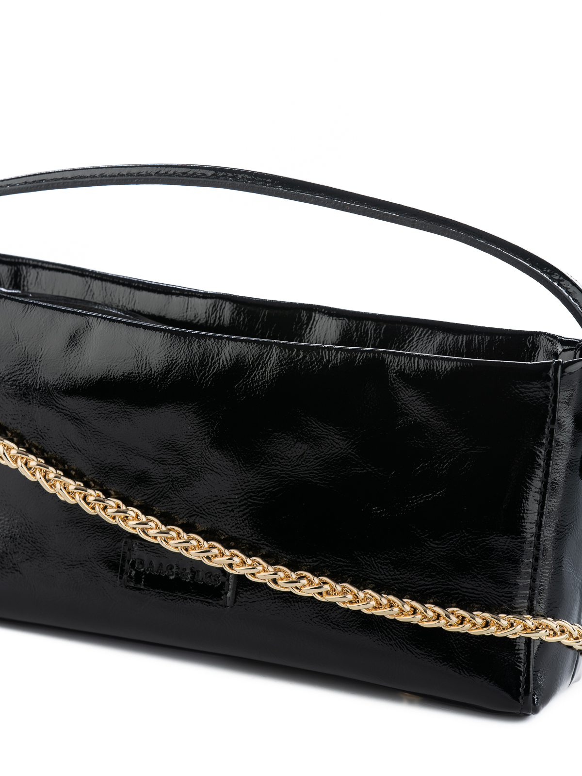 ECLAT czarny połysk skórzana torebka damska kopertówka lgs.jpg