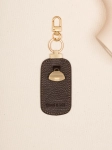 CHARMS zawieszka czekoladowy groszek breloczek skórzany lgs
