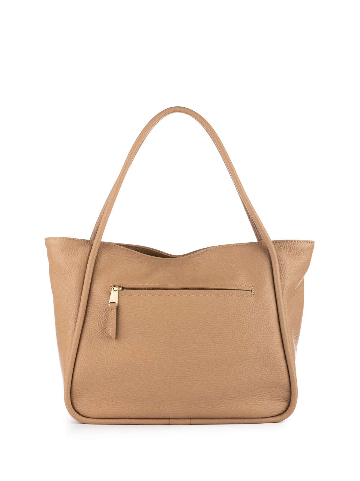 GULIETTA beżowa skórzana torba shopper damska shopperka.jpg