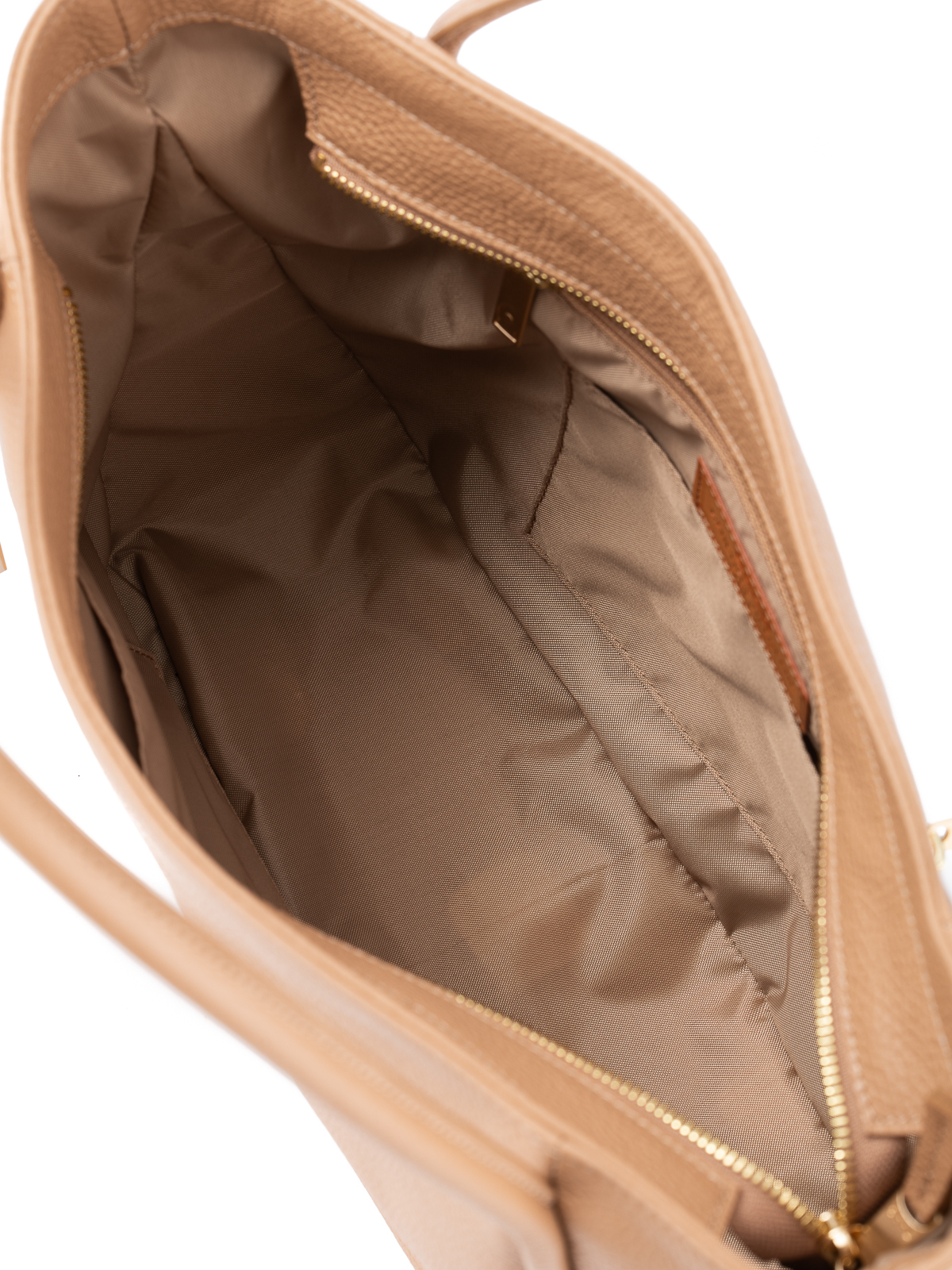 GULIETTA beżowa skórzana torba shopper damska shopperka.jpg