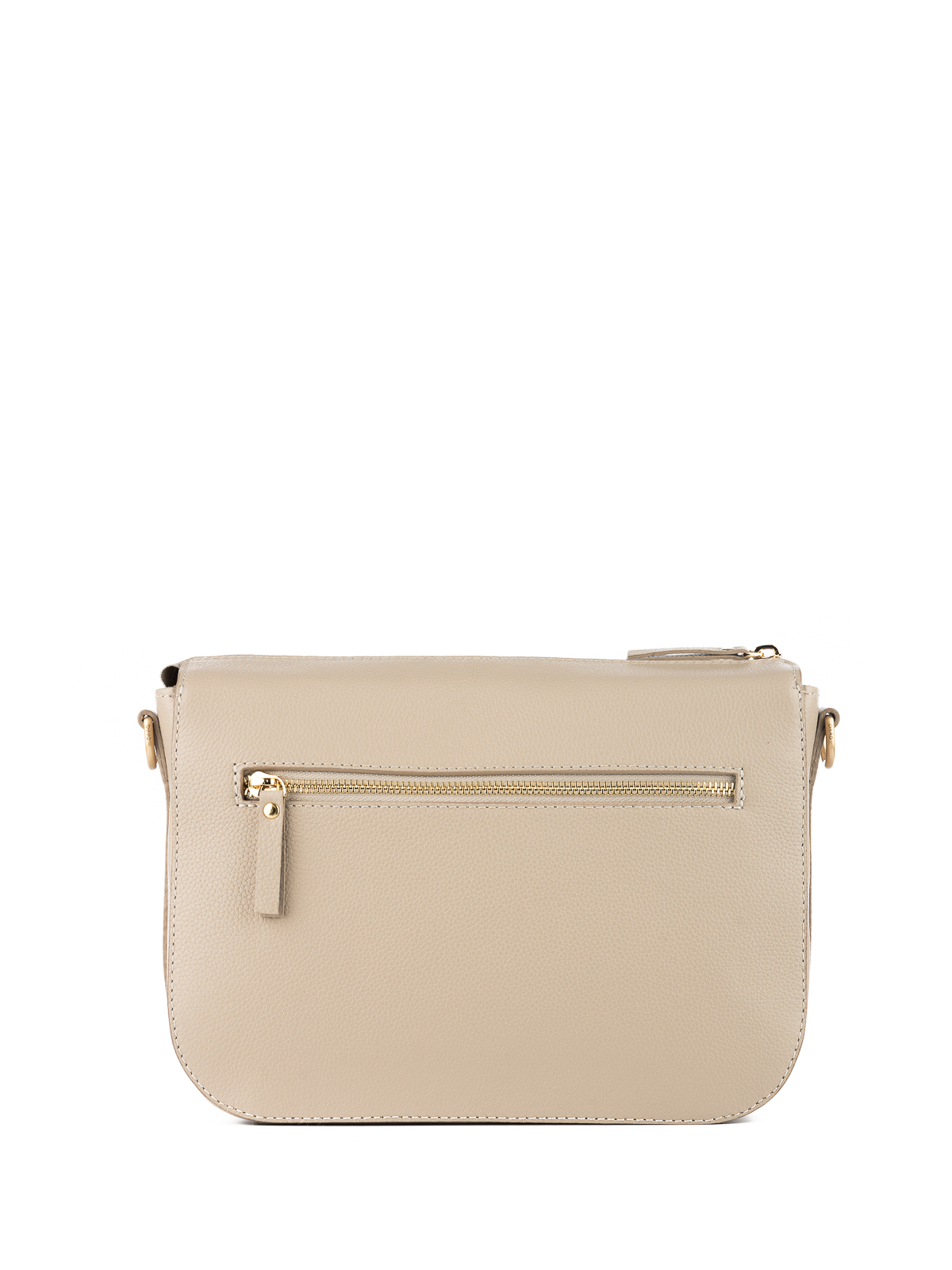 MARLOTTE zimny beż groszek skórzana duża torebka damska listonoszka torba na ramię.jpg