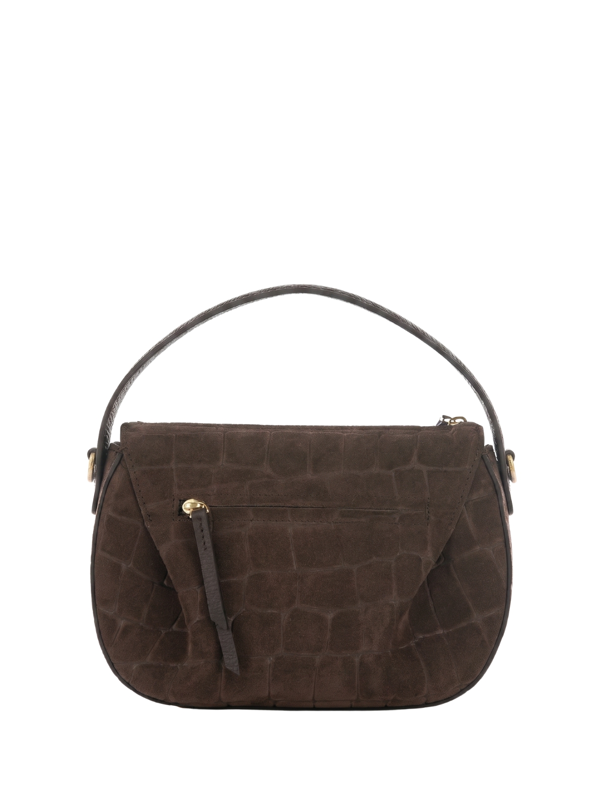 PENELOPE 2 zamsz czekoladowy croco skórzana torebka damska listonoszka torba na ramię.jpg