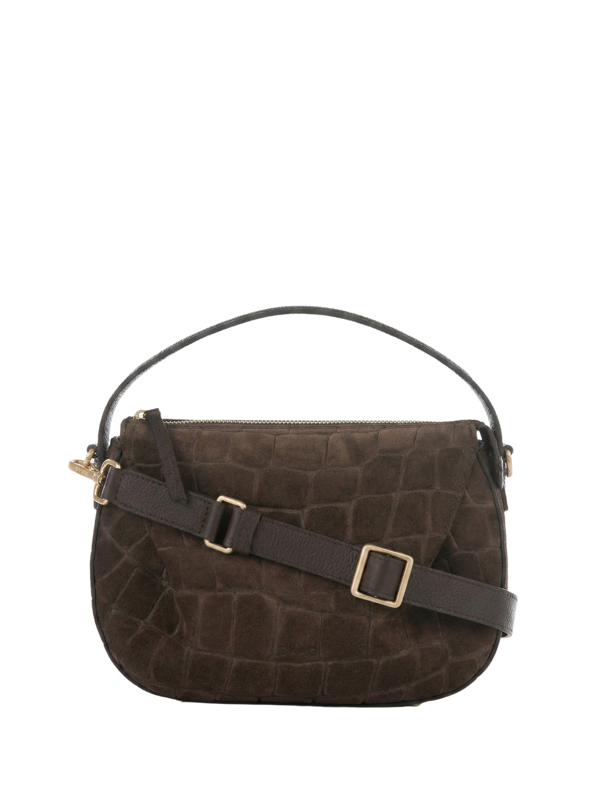 PENELOPE 2 zamsz czekoladowy croco skórzana torebka damska listonoszka torba na ramię.jpg
