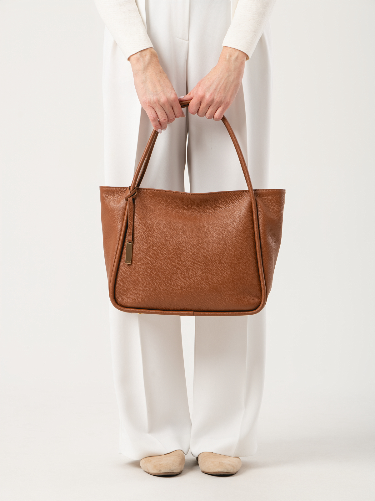 GULIETTA koniak skórzana torba shopper damska shopperka.jpg