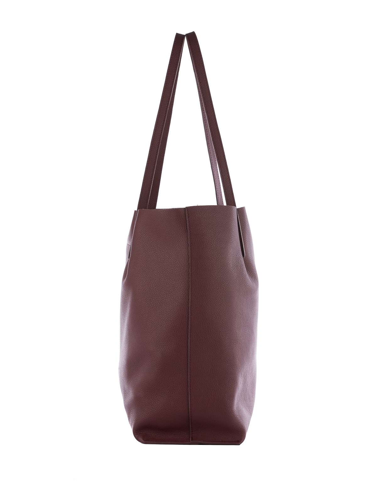 BLANKA bordowa torba shopper damska duża skórzana shopperka.jpg
