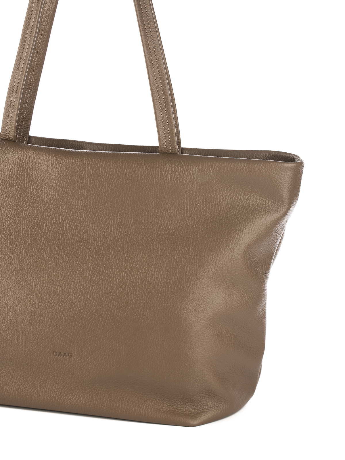 EMILIA taupe skórzana torba shopper damska shopperka.jpg